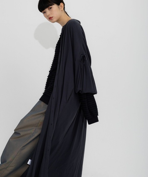 「niko and...」 長袖ワンピース MEDIUM パープル レディース_画像3