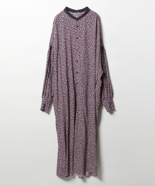 「niko and...」 長袖ワンピース MEDIUM パープル レディース_画像6