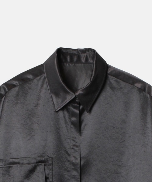 「LE CIEL BLEU」 長袖シャツ 36 ブラック レディース_画像6