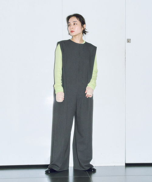 CITYSHOP（シティショップ） オールインワン ZIP JUMP SUIT