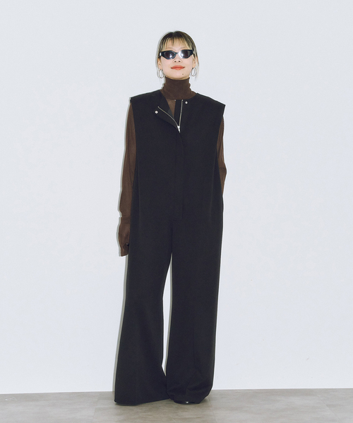 CITYSHOP（シティショップ） オールインワン ZIP JUMP SUIT