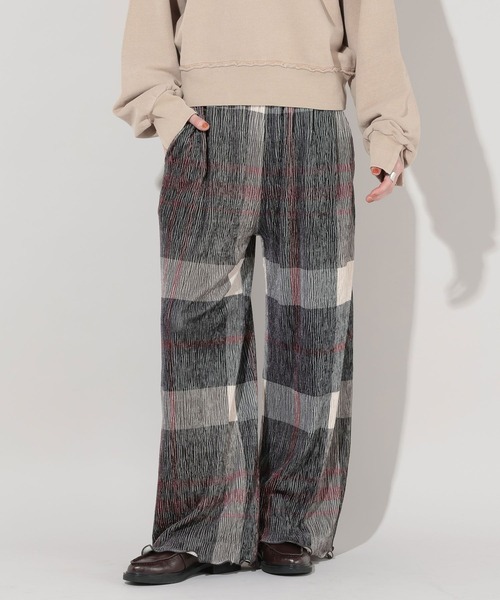 「GEORGE'S」 イージーパンツ MEDIUM イエロー系その他 レディース_画像9