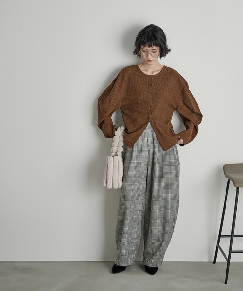 「THE YOn」 カーディガン FREE ブラック レディース_画像2