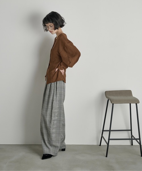 「THE YOn」 カーディガン FREE ブラック レディース_画像7