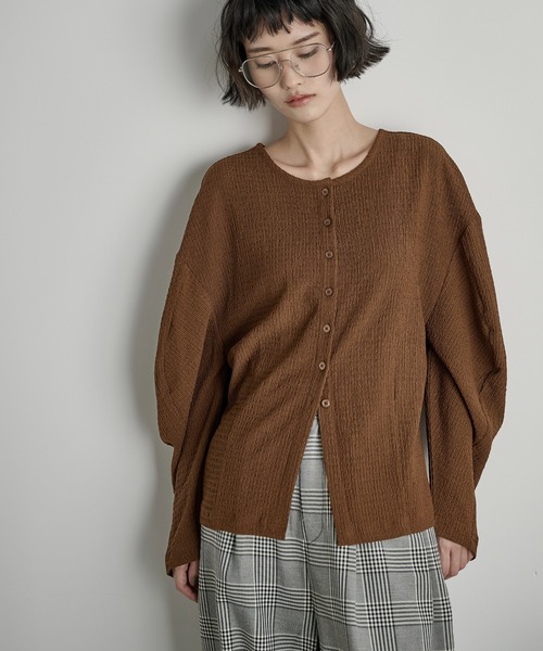 「THE YOn」 カーディガン FREE ブラック レディース_画像9