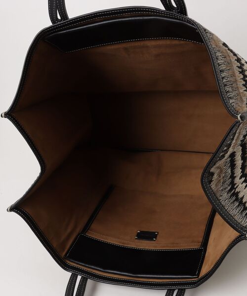 「A VACATION」 トートバッグ ONE SIZE ベージュ レディース_画像4