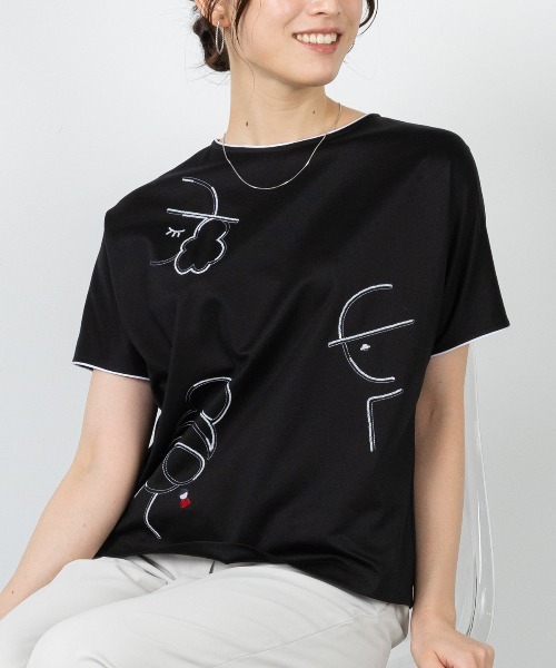 スパンコール tシャツ（STUDIO PICONE／レディーストップス