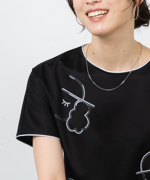 スパンコール tシャツ（STUDIO PICONE／レディーストップス