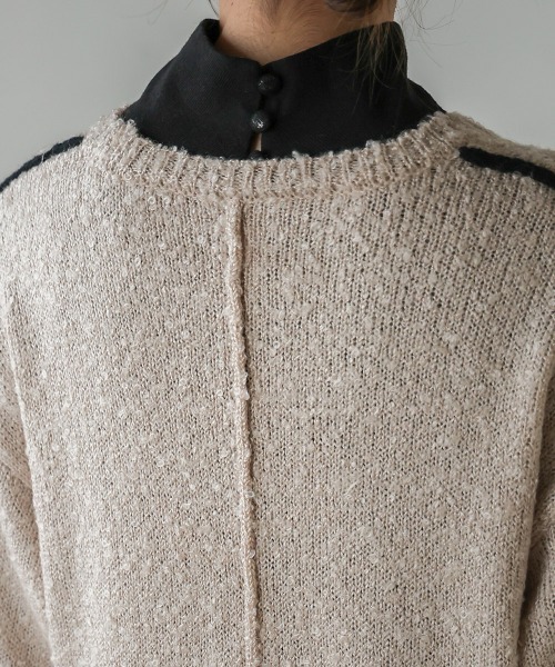 「Bab」 ニットワンピース M アイボリー レディース_画像9