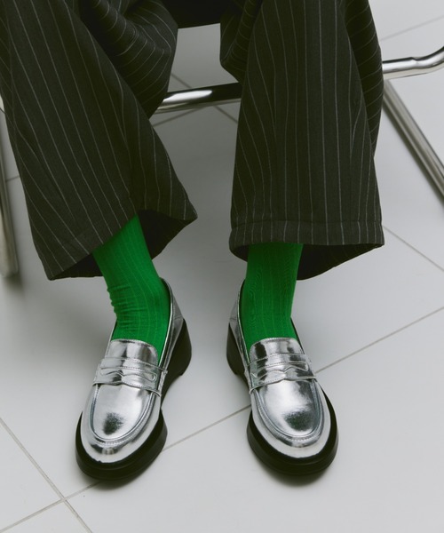 「un/neu」 シューズ M ブラック レディース_画像4