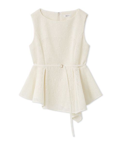 FRAY I.D（フレイ・アイディー） アシメペプラムチュニック レディース