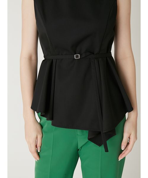 FRAY I.D（フレイ・アイディー） アシメペプラムチュニック レディース