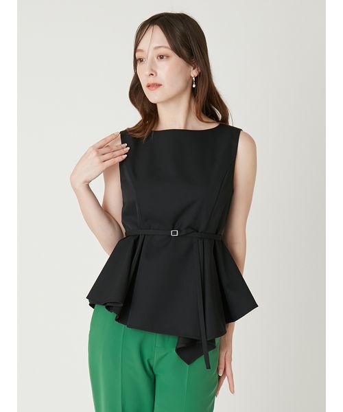 FRAY I.D（フレイ・アイディー） アシメペプラムチュニック レディース