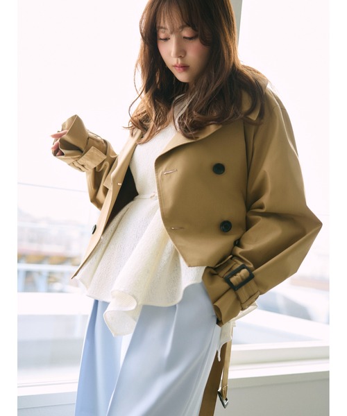 FRAY I.D（フレイ・アイディー） アシメペプラムチュニック レディース