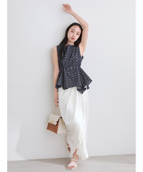 FRAY I.D（フレイ・アイディー） アシメペプラムチュニック レディース