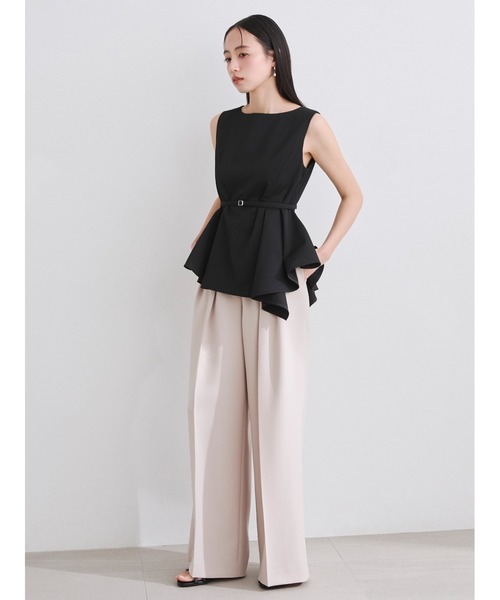 FRAY I.D（フレイ・アイディー） アシメペプラムチュニック レディース