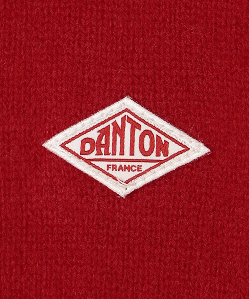 「DANTON」 ニットカーディガン 36 ネイビー レディース_画像6