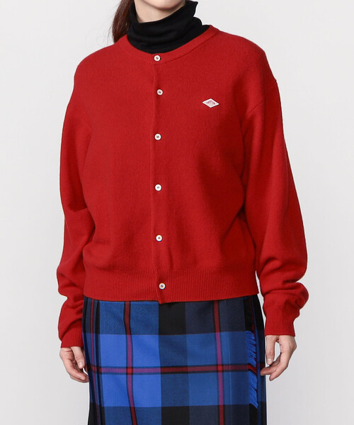 「DANTON」 ニットカーディガン 36 ネイビー レディース_画像7