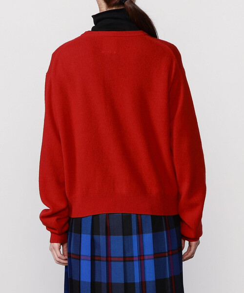 「DANTON」 ニットカーディガン 36 ネイビー レディース_画像9