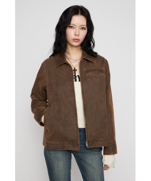 LAGUA GEM アウター　ジャケット LAGUA GEM | BELTED OVER VINTAGE ジャケット (ジャケット ) |SHEL