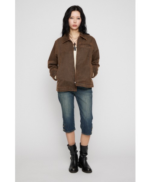 LAGUA GEM（ラグアジェム） ブルゾン アウター FAUX LEATHER BASIC