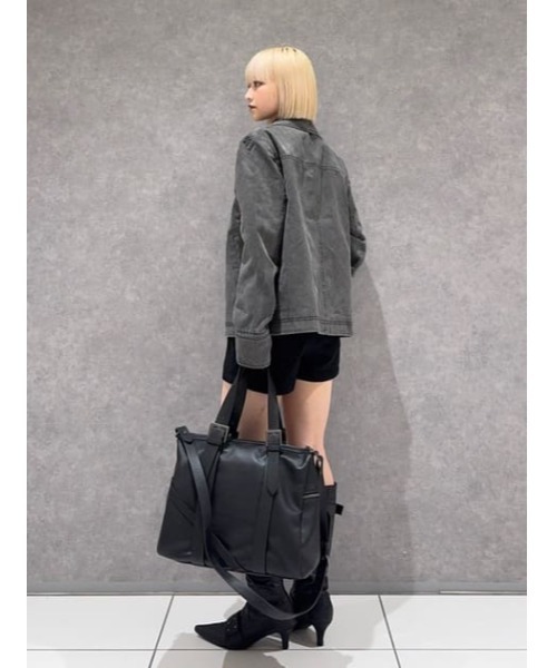 LAGUA GEM（ラグアジェム） ブルゾン アウター FAUX LEATHER BASIC