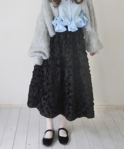 「mellowneon」 スカート FREE アイボリー レディース_画像7