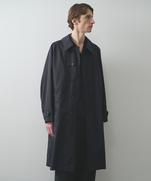 ダウンジャケット ダウン 「marka」RAGLAN SLEEVE COAT メンズの画像