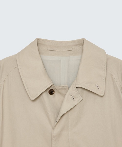 ダウンジャケット ダウン 「marka」RAGLAN SLEEVE COAT メンズの画像