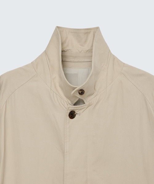 ダウンジャケット ダウン 「marka」RAGLAN SLEEVE COAT メンズの画像