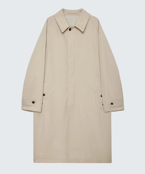 ダウンジャケット ダウン 「marka」RAGLAN SLEEVE COAT メンズの画像