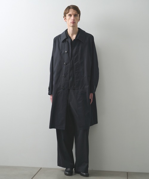 ダウンジャケット ダウン 「marka」RAGLAN SLEEVE COAT メンズの画像