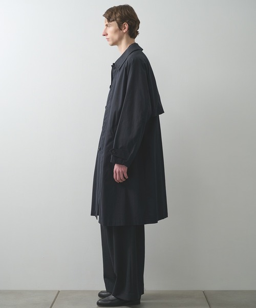 ダウンジャケット ダウン 「marka」RAGLAN SLEEVE COAT メンズの画像