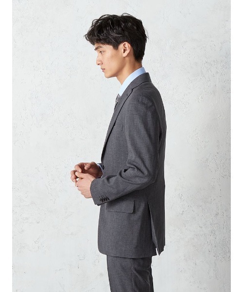 「Perfect Suit FActory」 スーツ AB4 グレー メンズの画像