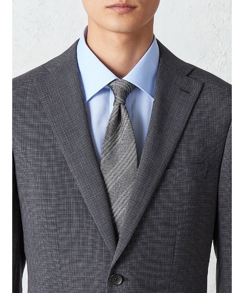 「Perfect Suit FActory」 スーツ AB4 グレー メンズの画像