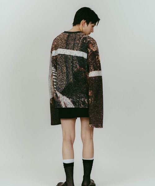 Knuth Marf（クヌースマーフ） tシャツ scenery print long sleeve tee