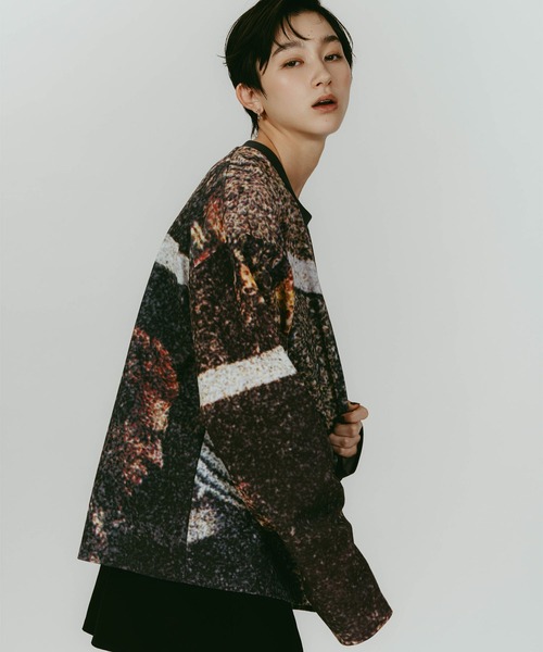 Knuth Marf（クヌースマーフ） tシャツ scenery print long sleeve tee