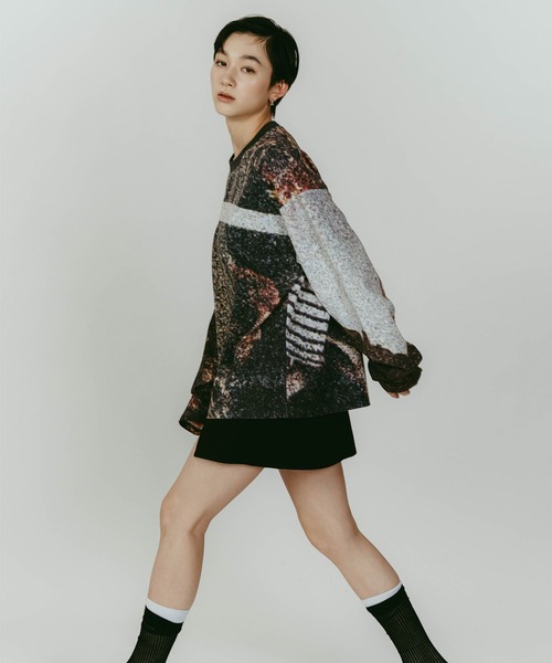 Knuth Marf（クヌースマーフ） tシャツ scenery print long sleeve tee