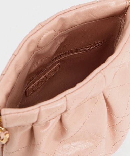 「CHARLES & KEITH」 2WAYバッグ S クリーム レディース