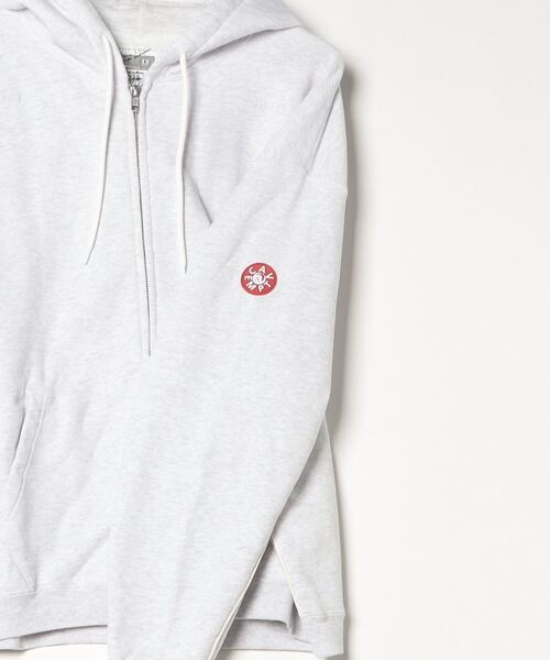 「C.E」 ジップアップパーカー X-LARGE グレー メンズの画像