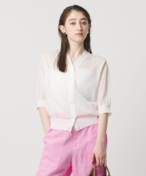 UNITED ARROWS（ユナイテッドアローズ） カーディガン シアー Vネック