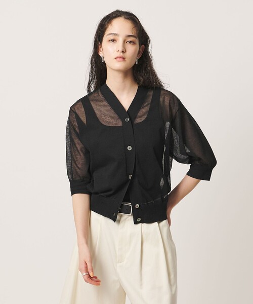 UNITED ARROWS（ユナイテッドアローズ） カーディガン シアー Vネック