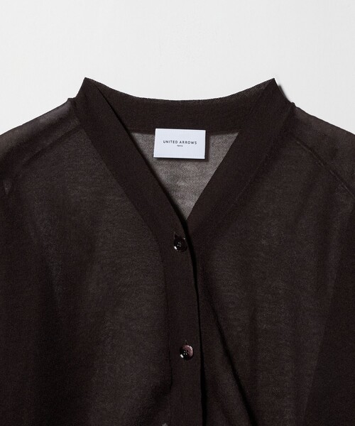 UNITED ARROWS（ユナイテッドアローズ） カーディガン シアー Vネック