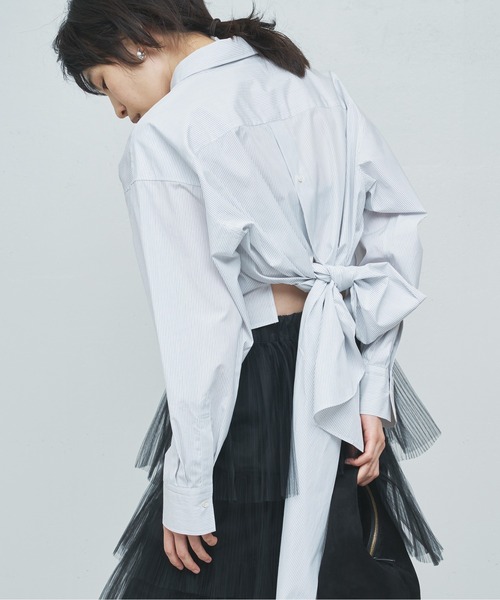 「GALLARDAGALANTE」 長袖シャツ FREE ブルー レディース_画像2