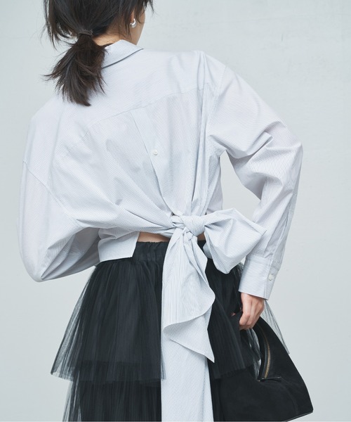 「GALLARDAGALANTE」 長袖シャツ FREE ブルー レディース_画像9