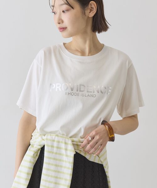AMERICAN HOLIC（アメリカンホリック） tシャツ SILVERプリント半袖T