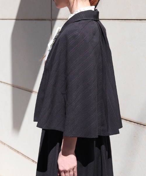 axes femme（アクシーズ ファム） コート アウター ビット付ケープJK