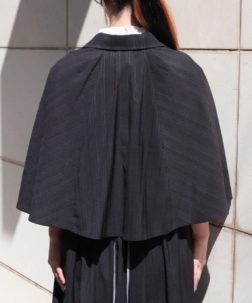 axes femme（アクシーズ ファム） コート アウター ビット付ケープJK