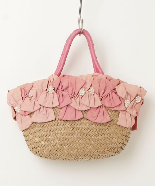 LUDLOW（ラドロー） かごバッグ ONE SIZE ピンク レディース