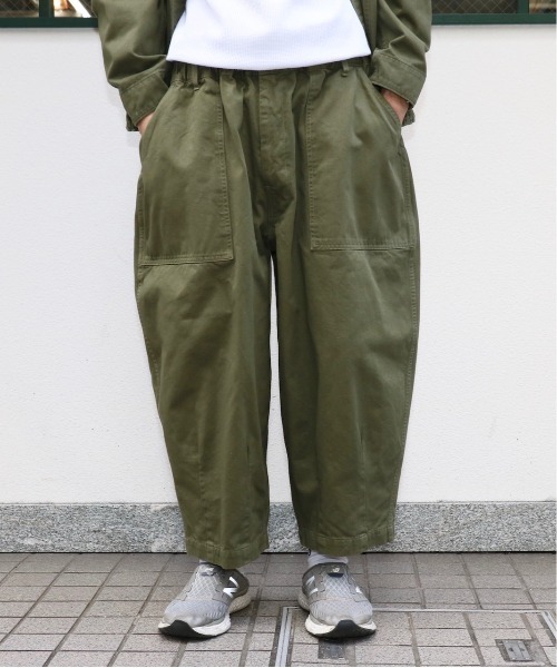 「HARVESTY」 「GUNG HO」イージーパンツ 0 ブラック レディース_画像8